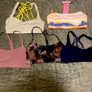 5 lululemon bras